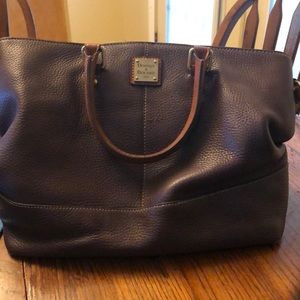 Genuine leather Dooney and Bourke large satchel